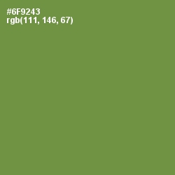 #6F9243 - Glade Green Color Image