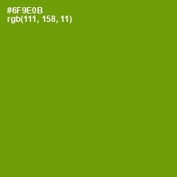 #6F9E0B - Limeade Color Image
