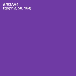#703AA4 - Royal Purple Color Image