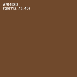 #70492D - Old Copper Color Image