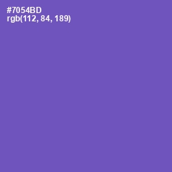 #7054BD - Blue Violet Color Image