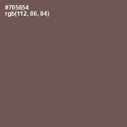 #705654 - Russett Color Image