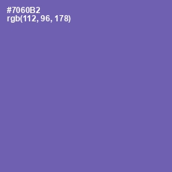 #7060B2 - Deluge Color Image