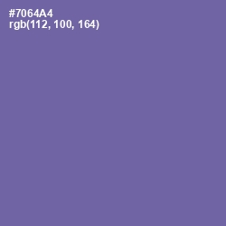 #7064A4 - Deluge Color Image