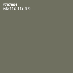 #707061 - Limed Ash Color Image