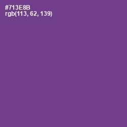#713E8B - Eminence Color Image