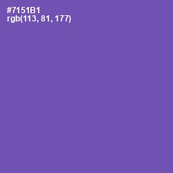 #7151B1 - Studio Color Image