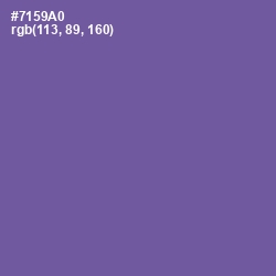 #7159A0 - Scampi Color Image