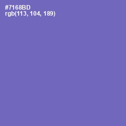 #7168BD - Deluge Color Image