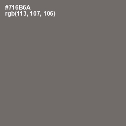 #716B6A - Sandstone Color Image