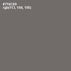#716C69 - Pablo Color Image
