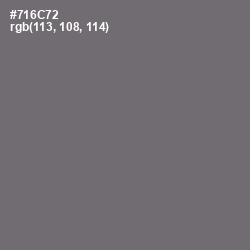 #716C72 - Fedora Color Image