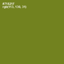 #71821F - Trendy Green Color Image