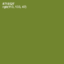 #71852F - Wasabi Color Image