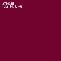 #72032E - Black Rose Color Image