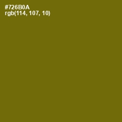 #726B0A - Spicy Mustard Color Image