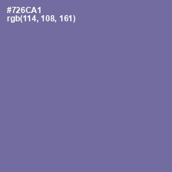 #726CA1 - Deluge Color Image