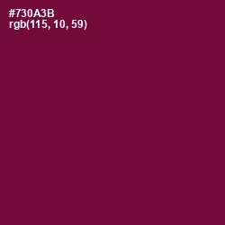 #730A3B - Siren Color Image