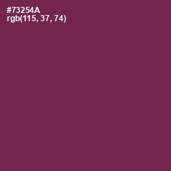 #73254A - Tawny Port Color Image