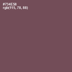 #734E58 - Ferra Color Image