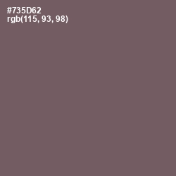 #735D62 - Scorpion Color Image