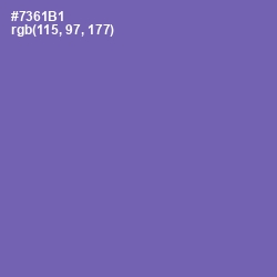 #7361B1 - Deluge Color Image