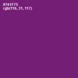 #741F75 - Cosmic Color Image
