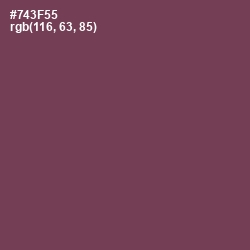 #743F55 - Cosmic Color Image