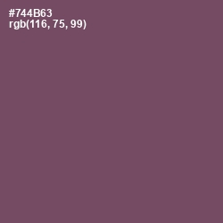 #744B63 - Scorpion Color Image