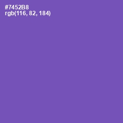 #7452B8 - Studio Color Image