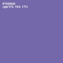 #7468AB - Deluge Color Image