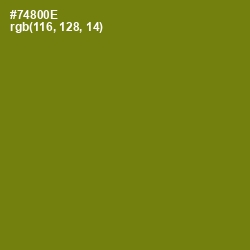 #74800E - Trendy Green Color Image