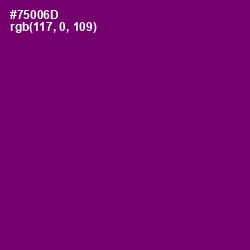#75006D - Pompadour Color Image