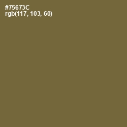 #75673C - Yellow Metal Color Image