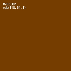 #763D01 - Cinnamon Color Image