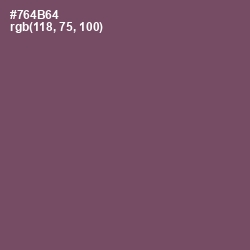 #764B64 - Scorpion Color Image