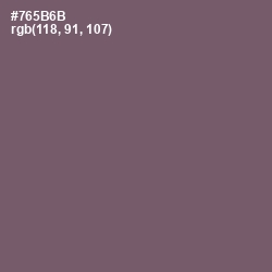 #765B6B - Salt Box Color Image