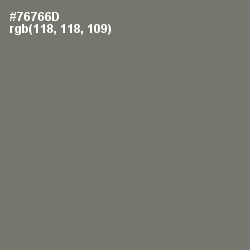 #76766D - Limed Ash Color Image