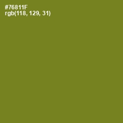 #76811F - Trendy Green Color Image