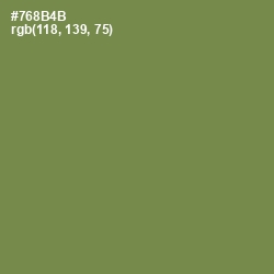 #768B4B - Glade Green Color Image
