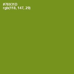 #76931D - Trendy Green Color Image