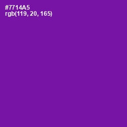 #7714A5 - Seance Color Image