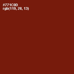 #771C0D - Kenyan Copper Color Image
