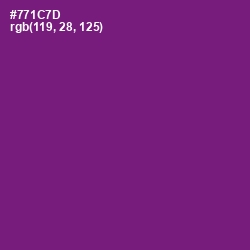 #771C7D - Honey Flower Color Image