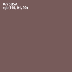 #775B5A - Russett Color Image
