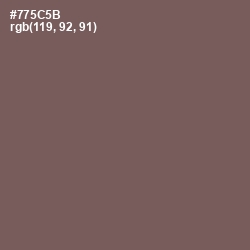 #775C5B - Russett Color Image
