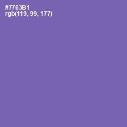 #7763B1 - Deluge Color Image