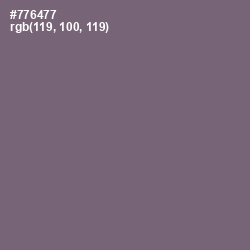 #776477 - Old Lavender Color Image