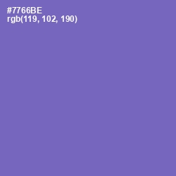 #7766BE - Deluge Color Image