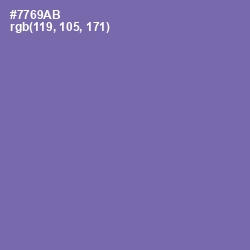 #7769AB - Deluge Color Image